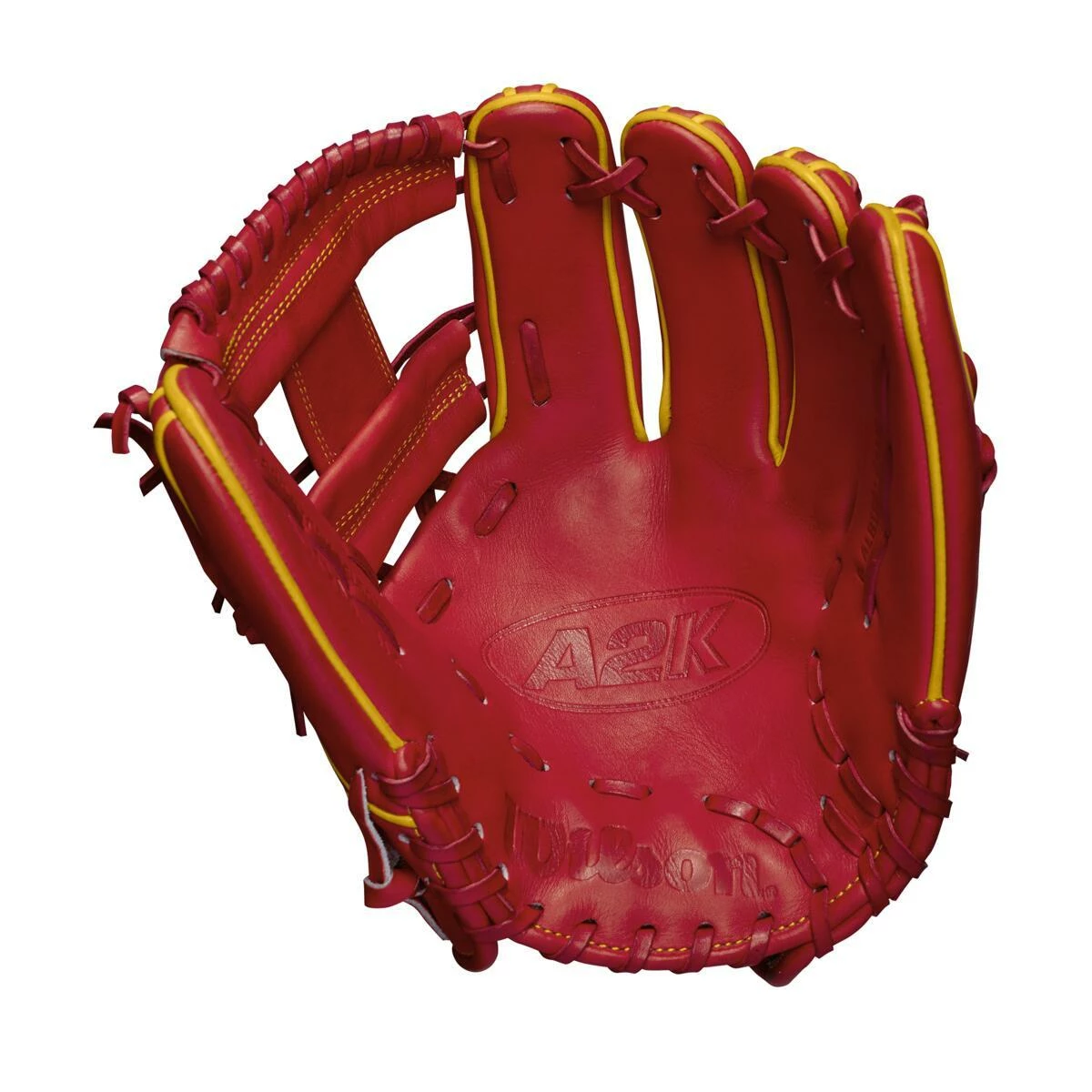 2021 Wilson A2K Ozzie Albies OA1 GM 11.5" Infield Baseball Glove - WTA2KRB21OA1GM | Premium Leather Glove for Baseball Players - Image 4