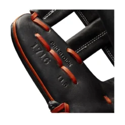 2022 Wilson A2000 1716 11.5" Infield Baseball Glove - WTA20RB221716 | Premium Leather Fielding Glove -Fielding Gloves Sales WBW100389 6 A2000 Leather 1716 IF 115 Black Copper.png.cq5dam.web .1200.1200