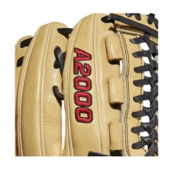 2022 Wilson A2000 D33 11.75" Pitcher's Baseball Glove - WTA20RB22D33 | Premium Leather Fielding Glove -Fielding Gloves Sales WBW100393 5 A2000 Leather D33 1175 Blonde Black.png.cq5dam.web .1200.1200