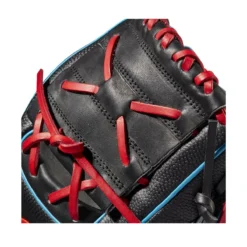 2022 Wilson A2000 PFX2SS 11" Infield Baseball Glove - Premium Leather, Pro Stock Fit - WTA20RB22PFX2SS -Fielding Gloves Sales WBW100397 4 A2000 Pedroia Fit X2 SS 11 BlackSS Red Blue.png.cq5dam.web .1200.1200
