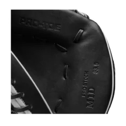 2022 Wilson A2000 M1DSS 33.5" Catcher's Mitt: WTA20RB22M1DSS - Premium Baseball Glove for Catchers -Fielding Gloves Sales WBW100401 6 A2000 M1D C 335 Black White Red.png.cq5dam.web .1200.1200