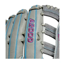 Wilson A2000 SCSP13SS 13" Slowpitch Softball Glove - WBW10040213 | Premium Fielding Glove -Fielding Gloves Sales WBW100402 5 A2000 SP13 SC 13 GreyDimpled GreySS BlackSS.png.cq5dam.web .1200.1200