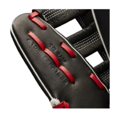 2022 Wilson A1000 PF1892 12.25" Outfield Baseball Glove - WTA10RB22PF1892 | Premium Leather Fielding Glove -Fielding Gloves Sales WBW100407 6 A1000 PF 1892 OF 1225 Black White Red.png.cq5dam.web .1200.1200