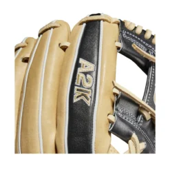 2022 Wilson A2K SC1786 11.5" Infield Baseball Glove: WBW100409115 - Premium Leather, Pro Stock Quality -Fielding Gloves Sales WBW100409 5 A2K 1786 SC IF 115 Blonde Gunmetal.png.cq5dam.web .1200.1200