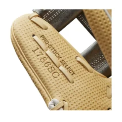 2022 Wilson A2K SC1786 11.5" Infield Baseball Glove: WBW100409115 - Premium Leather, Pro Stock Quality -Fielding Gloves Sales WBW100409 6 A2K 1786 SC IF 115 Blonde Gunmetal.png.cq5dam.web .1200.1200