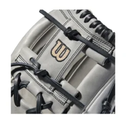 2022 Wilson A2000 H75 11.75" Infield Fastpitch Softball Glove - WTA20RF22H75 | Premium Leather Glove for Infield Players -Fielding Gloves Sales WBW100437 4 A2000 FP IF H75 1175 Grey White.png.cq5dam.web .1200.1200