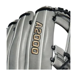 2022 Wilson A2000 H75 11.75" Infield Fastpitch Softball Glove - WTA20RF22H75 | Premium Leather Glove for Infield Players -Fielding Gloves Sales WBW100437 5 A2000 FP IF H75 1175 Grey White.png.cq5dam.web .1200.1200