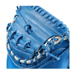 2023 Wilson A2000 Love The Moment CM33 33" Baseball Catcher's Mitt - WBW10084833 | Premium Fielding Glove -Fielding Gloves Sales WBW100848 4 A2000 C LTM CM33 33 AutismSpeaksBlue.png.cq5dam.web .1200.1200
