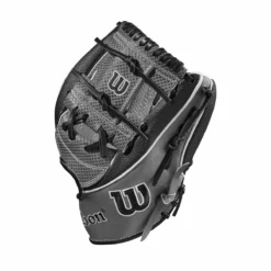 2023 Wilson A2K SC1787SS 11.75" Infield Baseball Glove - WBW1008921175 | Premium Leather Fielding Glove -Fielding Gloves Sales WBW100892 2 A2K IF 1787SC 1175 BlackSS GreyDimple Grey.png.cq5dam.web .1200.1200