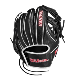 Wilson 10" Infield Baseball Training Glove WBW100909 - Premium Leather Fielding Glove for Baseball Players