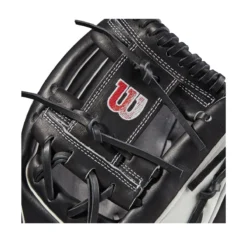 2023 Wilson A2000 1975 11.75" Infield Baseball Glove - WBW1009701175 | Premium Leather Fielding Glove -Fielding Gloves Sales WBW100970 4 2023 A2000 IF 1975 1175 Black White Red.png.cq5dam.web .1200.1200
