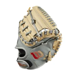 2023 Wilson A2000 PF33 Super Skin 33" Baseball Catcher's Mitt - WBW10098433 | Premium Fielding Glove -Fielding Gloves Sales WBW100984 2 2023 A2000 C PF33SS 33 GreySS Blonde.png.cq5dam.web .1200.1200
