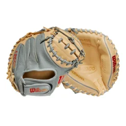2023 Wilson A2000 PF33 Super Skin 33" Baseball Catcher's Mitt - WBW10098433 | Premium Fielding Glove -Fielding Gloves Sales WBW100984 8 A2000 C PF33SS 33 GreySS Blonde.png.cq5dam.web .1200.1200