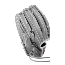 2023 Wilson A2000 FP75SS 11.75" Infield Fastpitch Glove - WBW1009911175 | Premium Fastpitch Softball Glove -Fielding Gloves Sales WBW100991 3 A2000 FP FP75SS 1175 GreySnakeSS Black Red