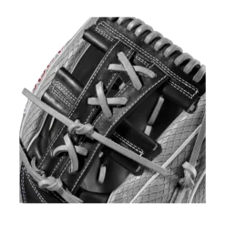 2023 Wilson A2000 FP75SS 11.75" Infield Fastpitch Glove - WBW1009911175 | Premium Fastpitch Softball Glove -Fielding Gloves Sales WBW100991 4 A2000 FP FP75SS 1175 GreySnakeSS Black Red