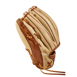2023 Wilson A2000 SB22 11.75" Infield Fastpitch Glove - WBW1010161175 | Premium Fastpitch Glove for Infielders -Fielding Gloves Sales WBW101016 3 A2000 FP Sis Bates GM FP1975 1175 Blonde SaddleTan Purple