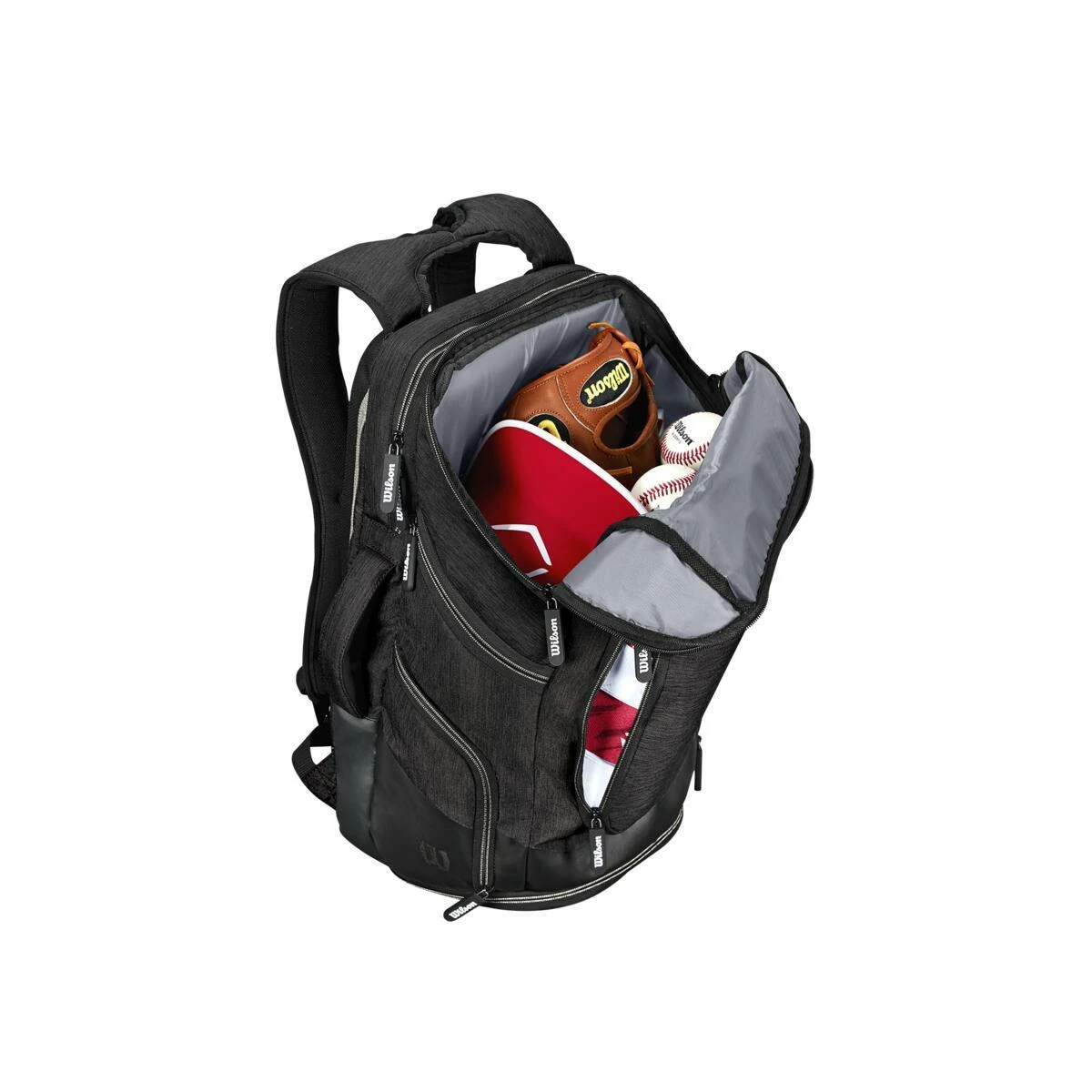 Wilson A2000 Players Backpack Bat Bag - Premium Baseball & Softball Equipment Bag (Model: WTA2000) - Image 8