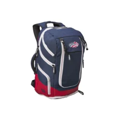 Wilson A2000 Players Backpack Bat Bag - Premium Baseball & Softball Equipment Bag (Model: WTA2000) -Fielding Gloves Sales WTA20BPUS 0 Wilson A2000 USA Backpack BU RD WH Front 11640.png.cq5dam.web .1200.1200