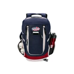 Wilson A2000 Players Backpack Bat Bag - Premium Baseball & Softball Equipment Bag (Model: WTA2000) -Fielding Gloves Sales WTA20BPUS 2 Wilson A2000 USA Backpack RD WH BU.png.cq5dam.web .1200.1200