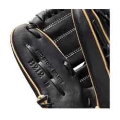 2020 Wilson A2K 12" Pitchers Baseball Glove - WTA2KRB20B2 | Premium Leather Fielding Glove -Fielding Gloves Sales WTA2KRB20B2 6 A2K Pitcher B212 12 Black Blonde Alt 05