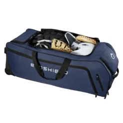 EVOSHIELD Stone Wall Wheeled Bag - Durable Roller Equipment Bag for Sports Gear (Multiple Colors: WTV9400) -Fielding Gloves Sales WTV9400NA 4 Evoshield Stonewall Wheeled Bag Interior.png.cq5dam.web .1200.1200