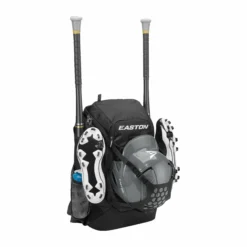 EASTON Walk-Off NX Backpack - Durable Baseball & Softball Equipment Bag 22 EASTON Walk-Off NX Backpack - Durable Baseball & Softball Equipment Bag -Fielding Gloves Sales Walk OffNXBackpack BK A159059 Front45deg WithProps