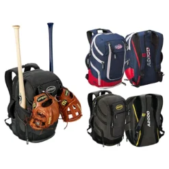 Wilson A2000 Players Backpack Bat Bag - Premium Baseball & Softball Equipment Bag (Model: WTA2000)