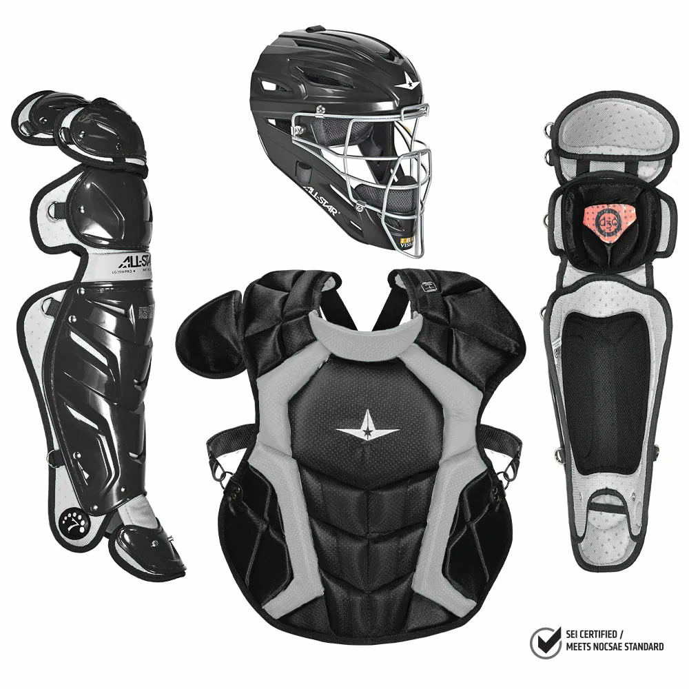 All-Star S7 (Adult) Pro Catcher's Kit - NOCSAE Approved | CKCCPRO1 | Premium Catcher's Gear 4 All-Star S7 (Adult) Pro Catcher's Kit - NOCSAE Approved | CKCCPRO1 | Premium Catcher's Gear - Image 2