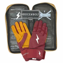 Bruce Bolt PREMIUM PRO Long Cuff Batting Gloves: Maroon | High-Performance Baseball Gloves for Enhanced Grip & Comfort 13 Bruce Bolt PREMIUM PRO Long Cuff Batting Gloves: Maroon | High-Performance Baseball Gloves for Enhanced Grip & Comfort -Fielding Gloves Sales premium pro long cuff batting gloves maroon brucebolt 551411