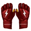 Bruce Bolt PREMIUM PRO Long Cuff Batting Gloves: Maroon | High-Performance Baseball Gloves for Enhanced Grip & Comfort -Fielding Gloves Sales premium pro long cuff batting gloves maroon brucebolt 750127