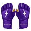 Bruce Bolt PREMIUM PRO Long Cuff Batting Gloves: Purple | High-Performance Baseball Gloves -Fielding Gloves Sales premium pro long cuff batting gloves purple brucebolt 331309