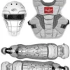 Rawlings Intermediate VELO 2.0 Catcher's Gear Box Set - White/Silver (CSV2I-W/SIL) -Fielding Gloves Sales rawlings velo 2 0 baseball catchers sets White SIlver d4c77743 12ab 43f0 8038 4cee8aa6aa8c